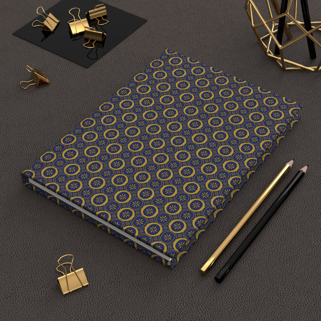 Solaris - Black - Royal Blue - Hardcover Journal - Matte Finish