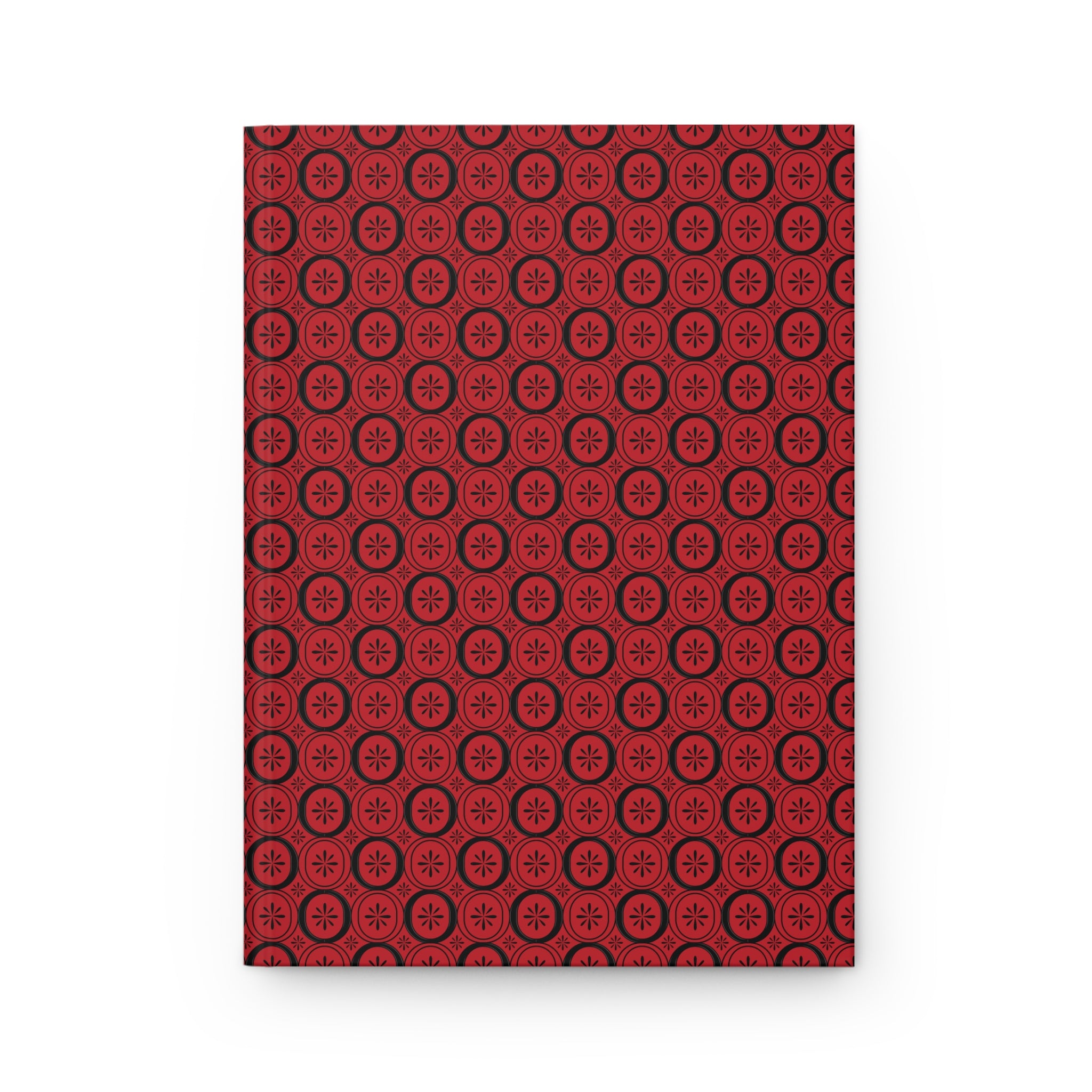 Solaris - Scarlet - Black - Hardcover Journal - Matte Finish
