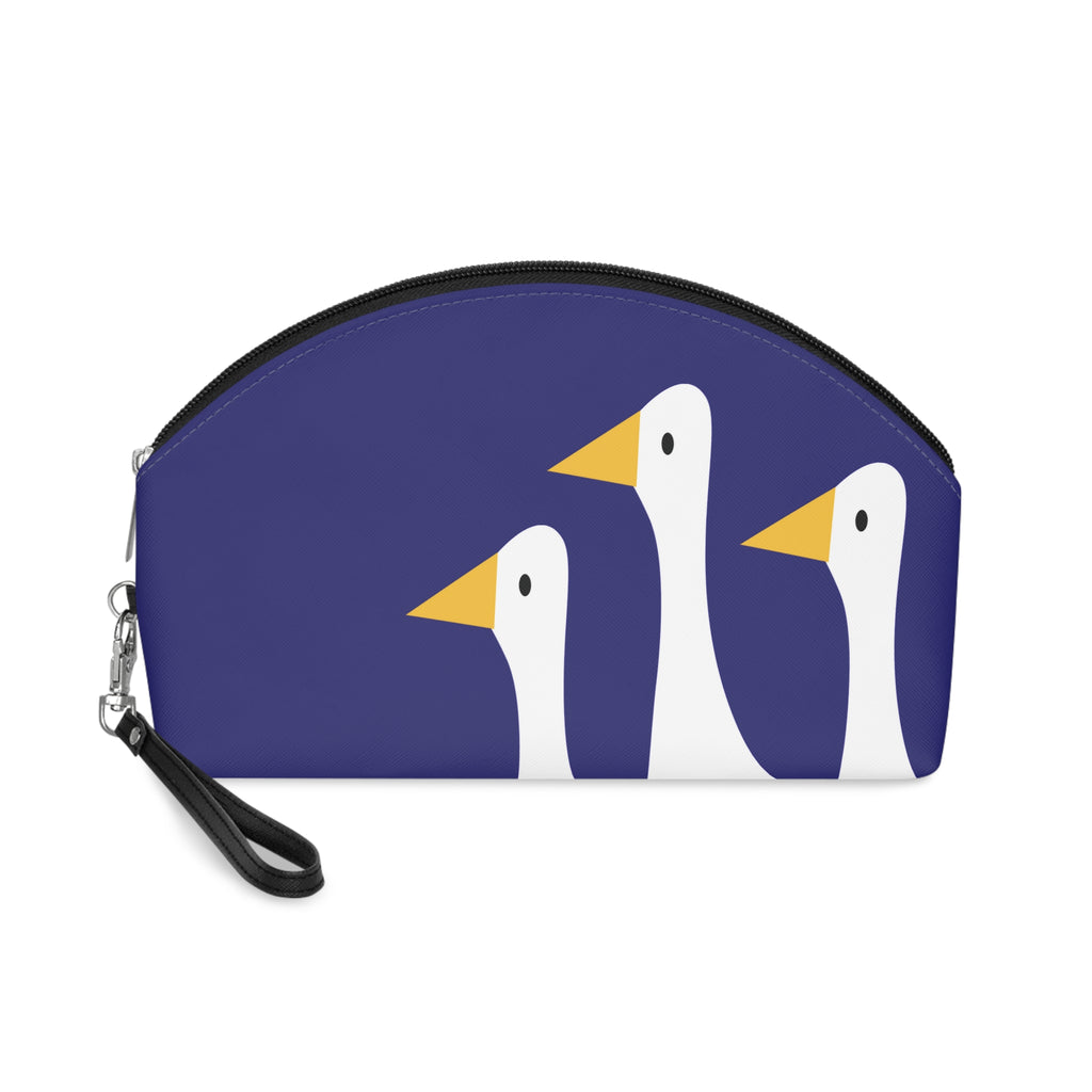 Traveling Ducks - Makeup Bag - Fun & Functional Travel Accessory - Ultramarine