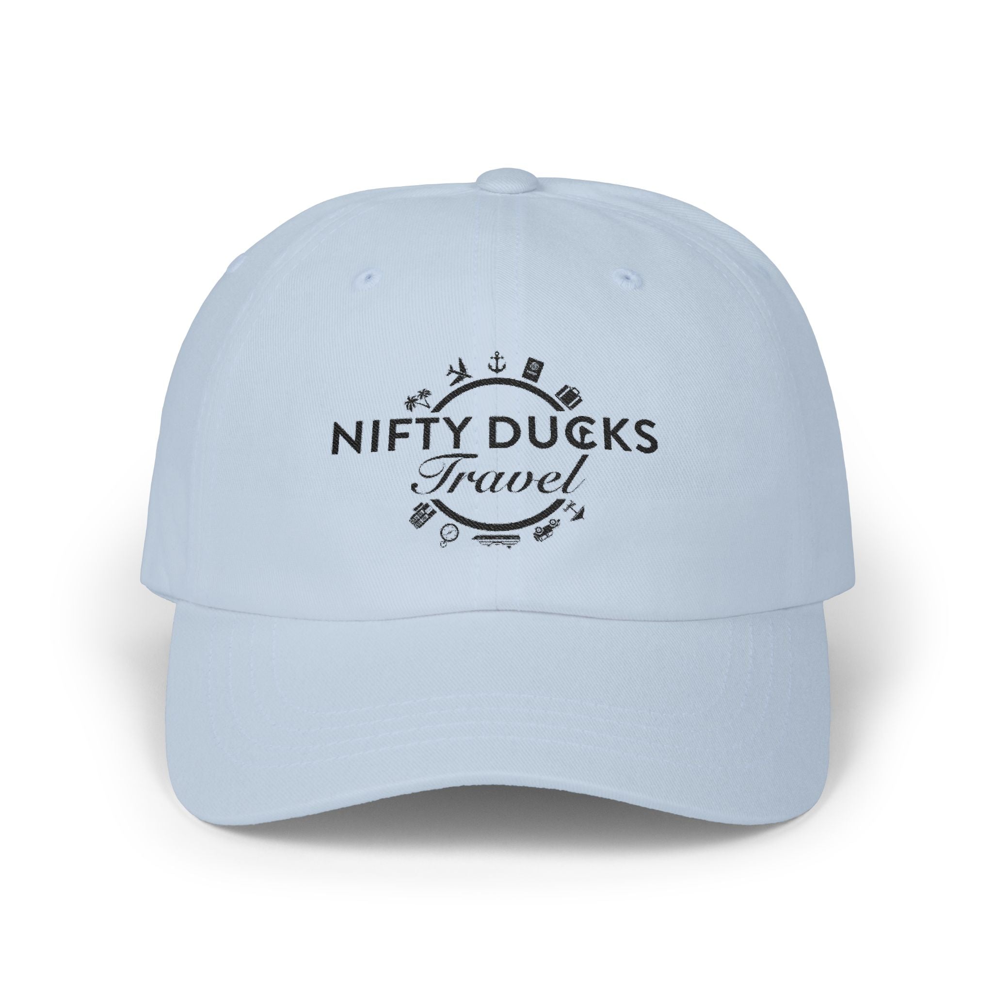 Nifty Ducks Travel Logo Classic Dad Cap - Perfect for Adventurers