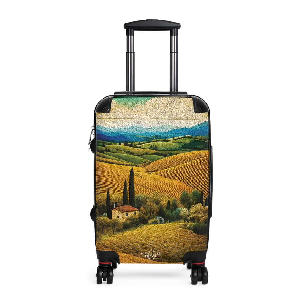 Italian Countryside - Suitcase - Stylish Luggage for Adventurers