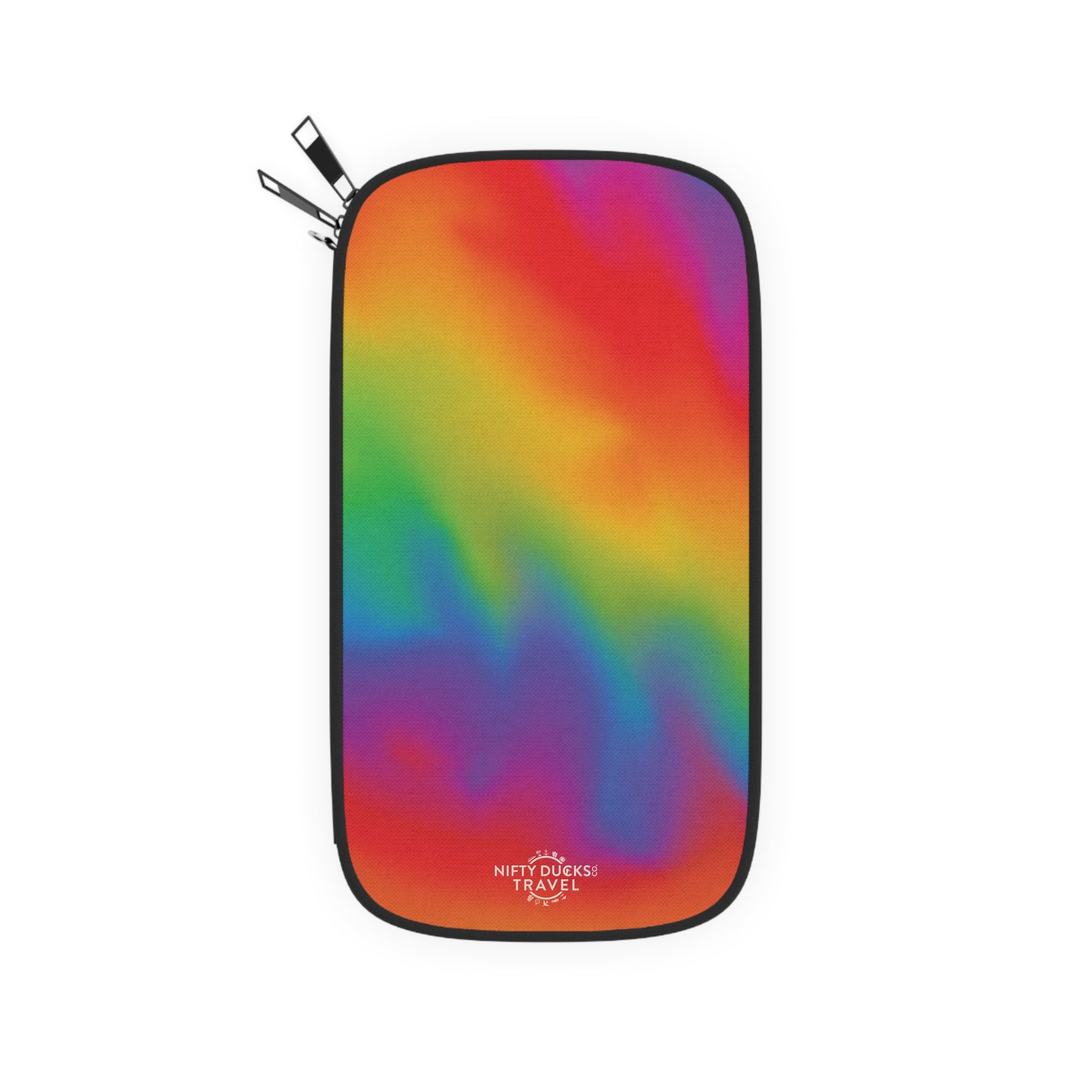 Travel in Technicolor - Passport Wallet - Perfect for Adventurers & Travelers