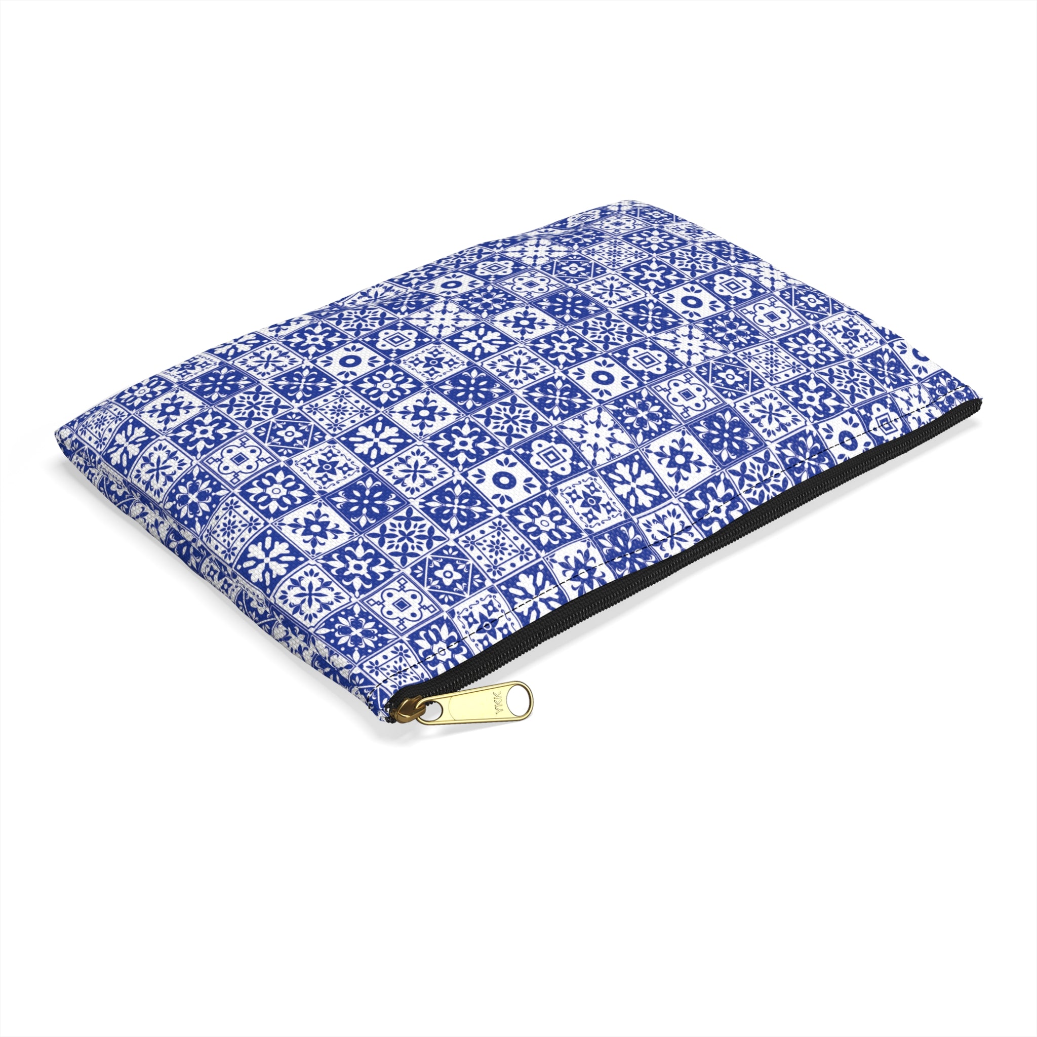 Mediterraneo Mosaic - Blue - Accessory Pouch - Perfect for Adventurers & Travelers