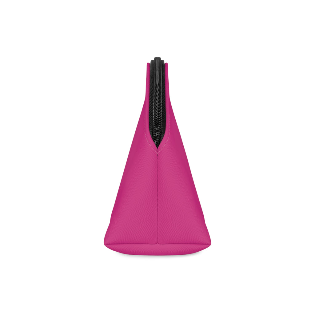 Nifty Ducks Travel Logo - Makeup Bag - Fun & Functional Travel Accessory - Barbie Pink