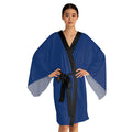 Cities and Landmarks - Painted Ladies - San Francisco - Long Sleeve Kimono Robe - Chic Loungewear, Spa Outfit, Gift for Her, Inner Peace, Home Comfort