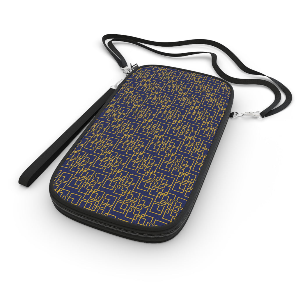 Linea Moda - Midnight Mallard - Gold - Passport Wallet - Perfect for Adventurers & Travelers