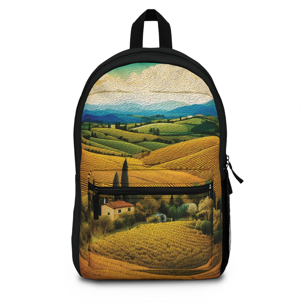 Italian Countryside - Backpack - Black