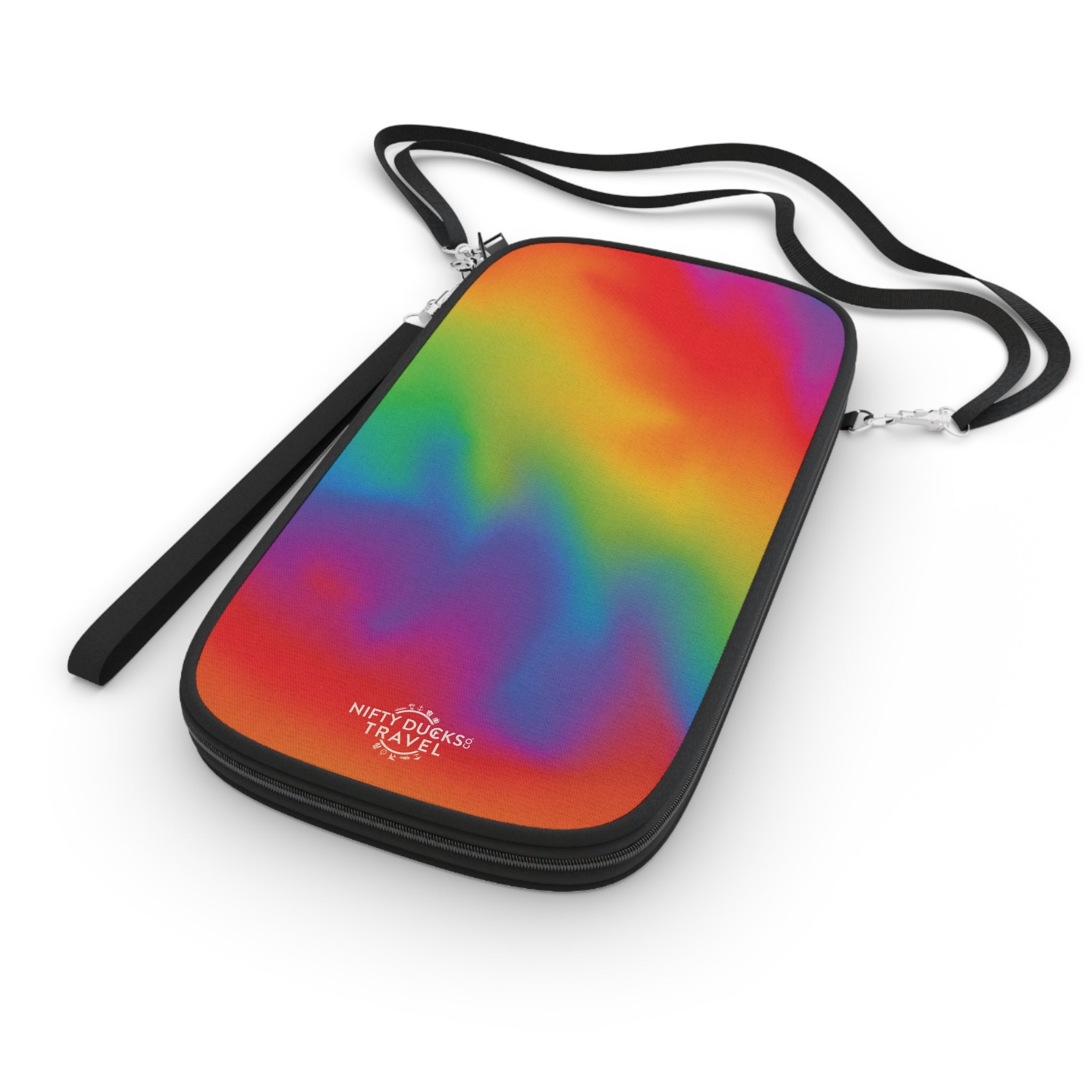 Travel in Technicolor - Passport Wallet - Perfect for Adventurers & Travelers