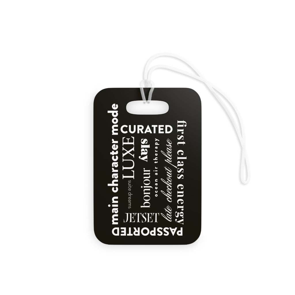 Nifty Ducks Travel Luggage Tag — Signature Brown Travel Logo ID Tag