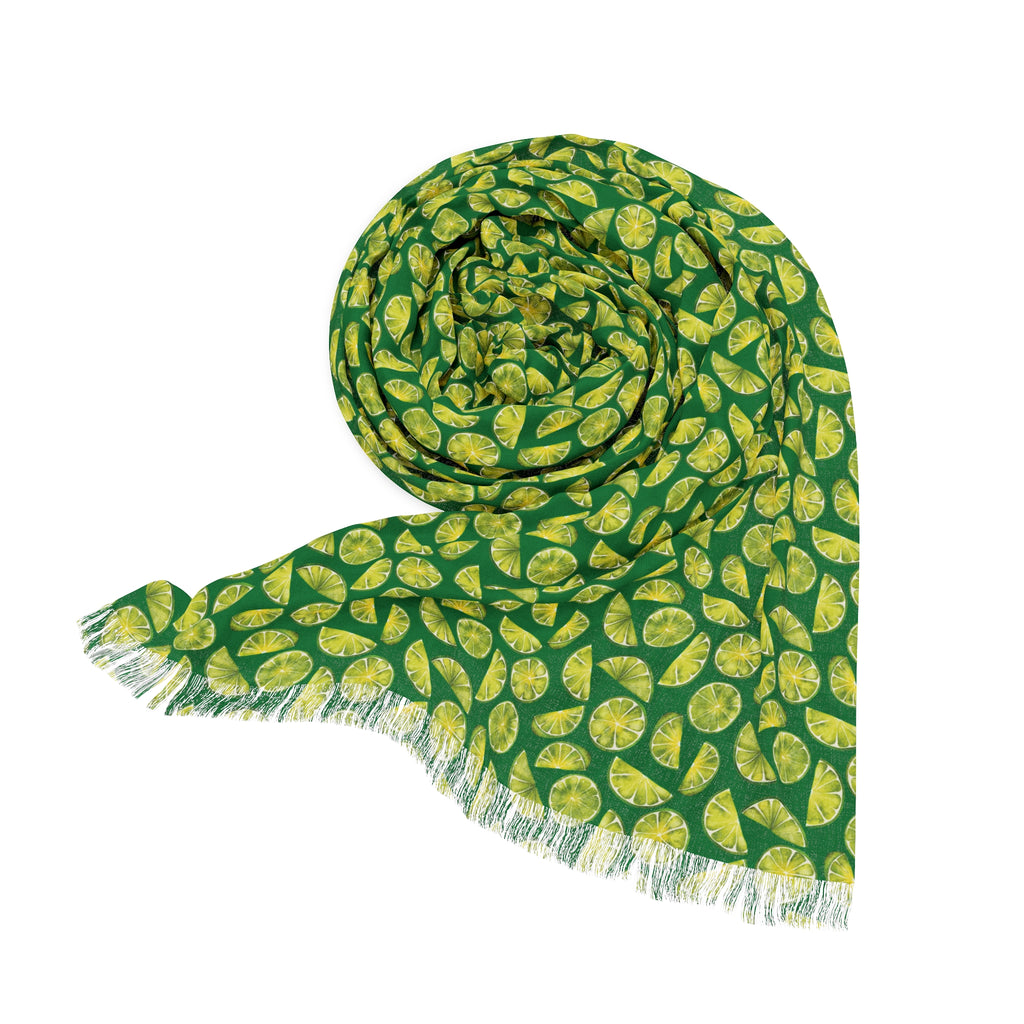 Zest Coast Vibes - Green - Scarf - Lightweight Shawl, Perfect for Outdoor Events, Mothers Day Gift