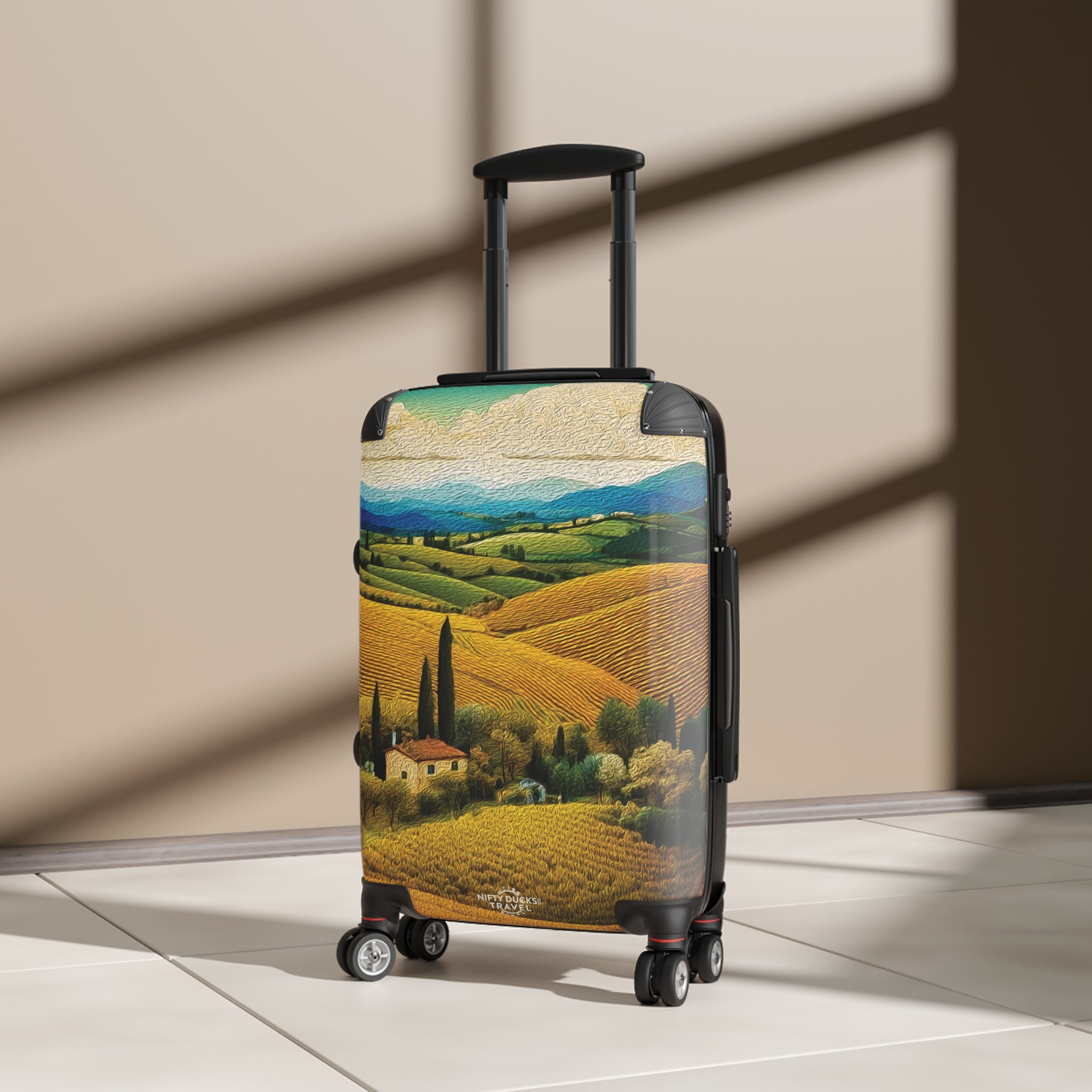 Italian Countryside - Suitcase - Stylish Luggage for Adventurers