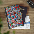 Instant Photo Travel Memories - Scarlet - Passport Cover | Travel Accessory, Gift for Jet setters, Unique Travel Journal, Vacation Must-Have, Gift for Travelers