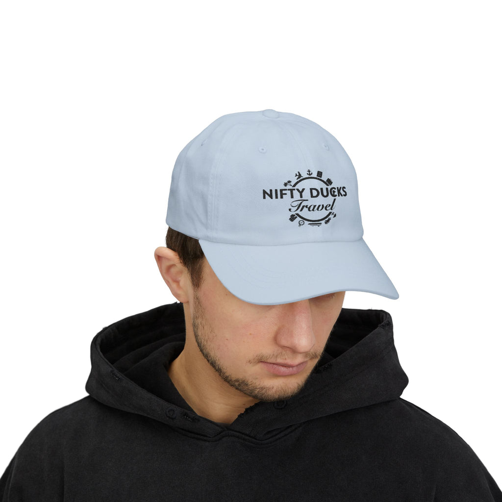 Nifty Ducks Travel Logo Classic Dad Cap - Perfect for Adventurers