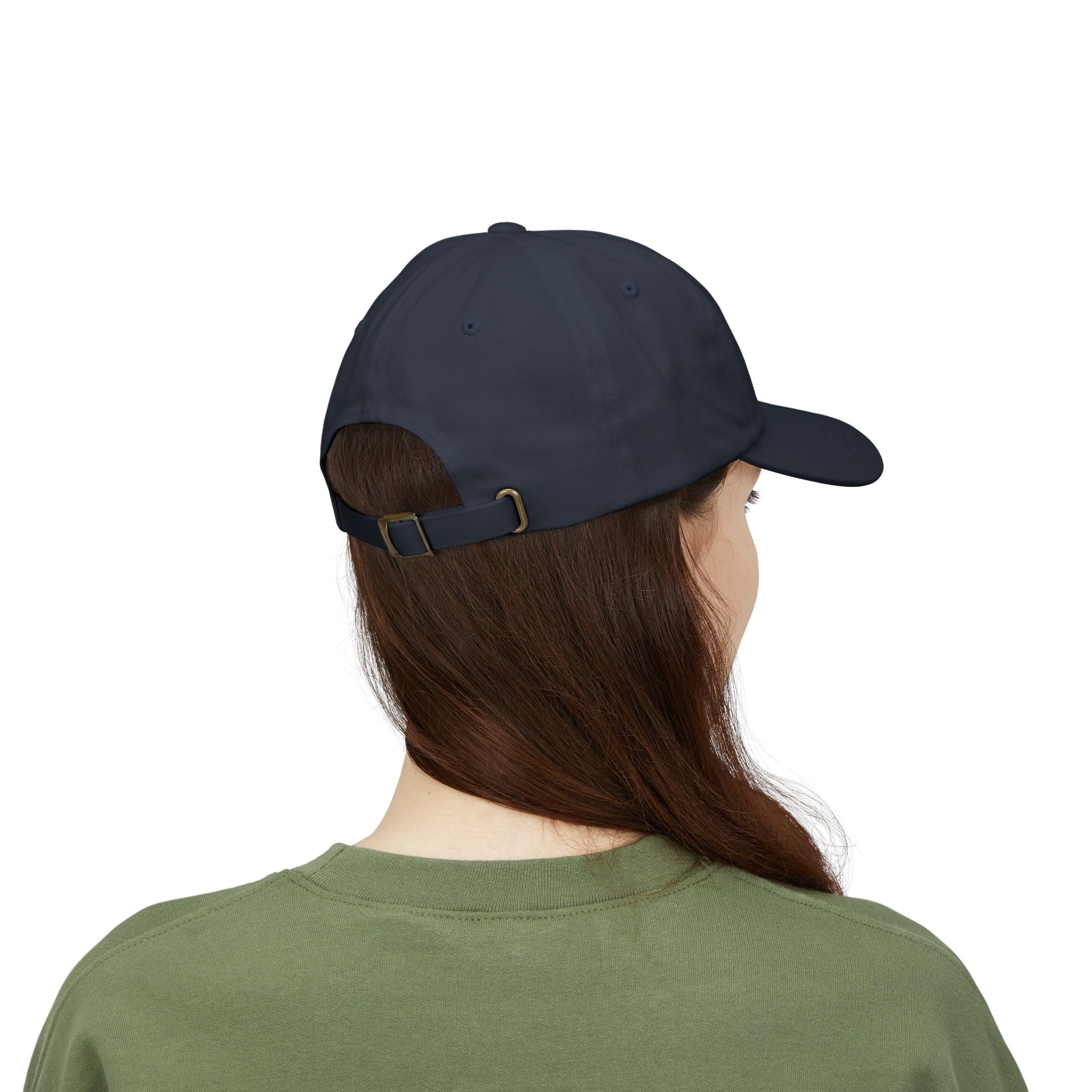 Nifty Ducks Travel Logo Classic Dad Cap - White Logo - Perfect for Adventurers