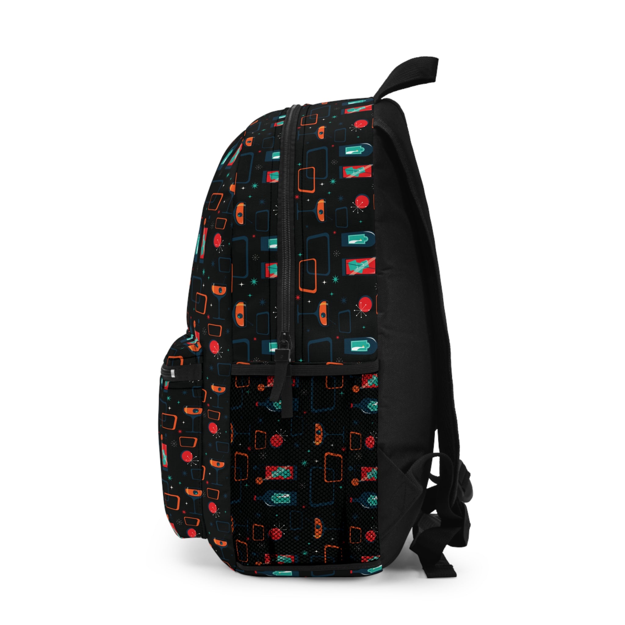 Cocktail Time - Black - Backpack - Travel Bag