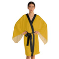 Cities and Landmarks - New York City - Long Sleeve Kimono Robe - Chic Loungewear, Spa Outfit, Gift for Her, Inner Peace, Home Comfort