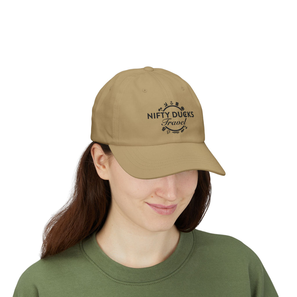Nifty Ducks Travel Logo Classic Dad Cap - Perfect for Adventurers
