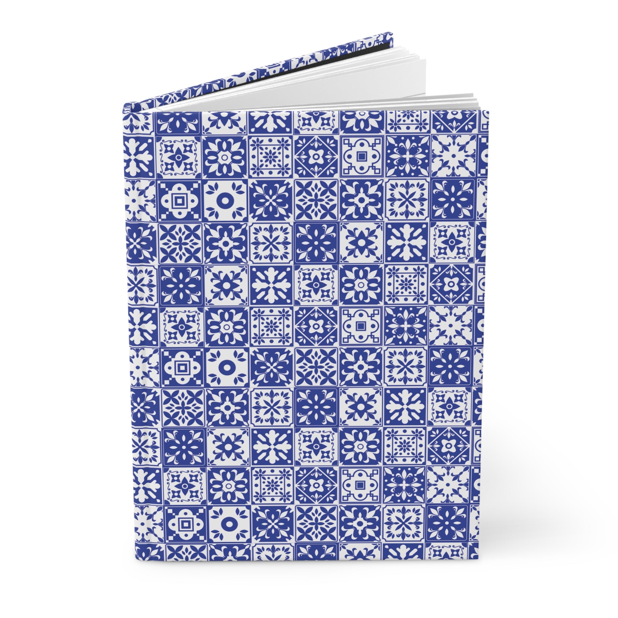 Mediterraneo Mosaic - Blue - Hardcover Journal - Matte Finish