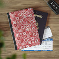 Mediterraneo Mosaic - Red - Passport Cover | Travel Accessory, Gift for Jet setters, Unique Travel Journal, Vacation Must-Have, Gift for Travelers