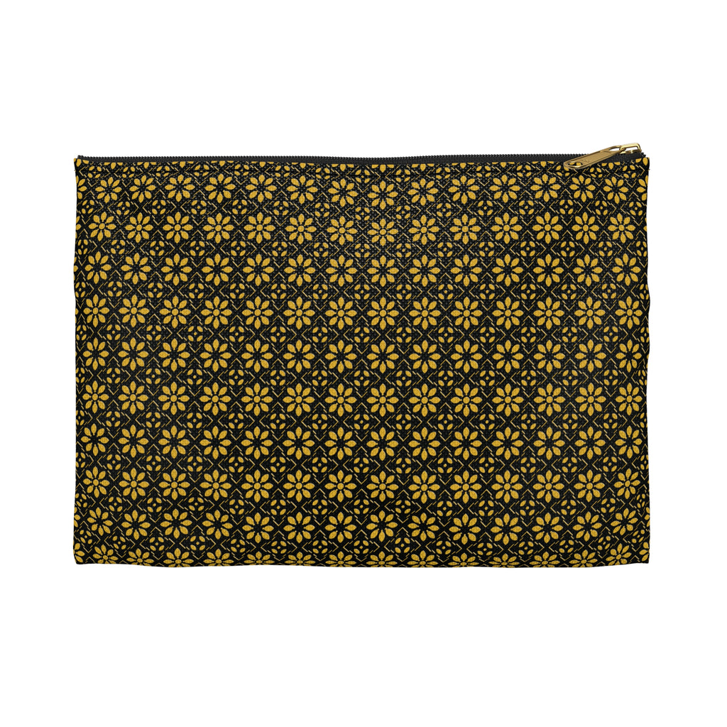 Florina - Gold - Black - Accessory Pouch - Perfect for Adventurers & Travelers