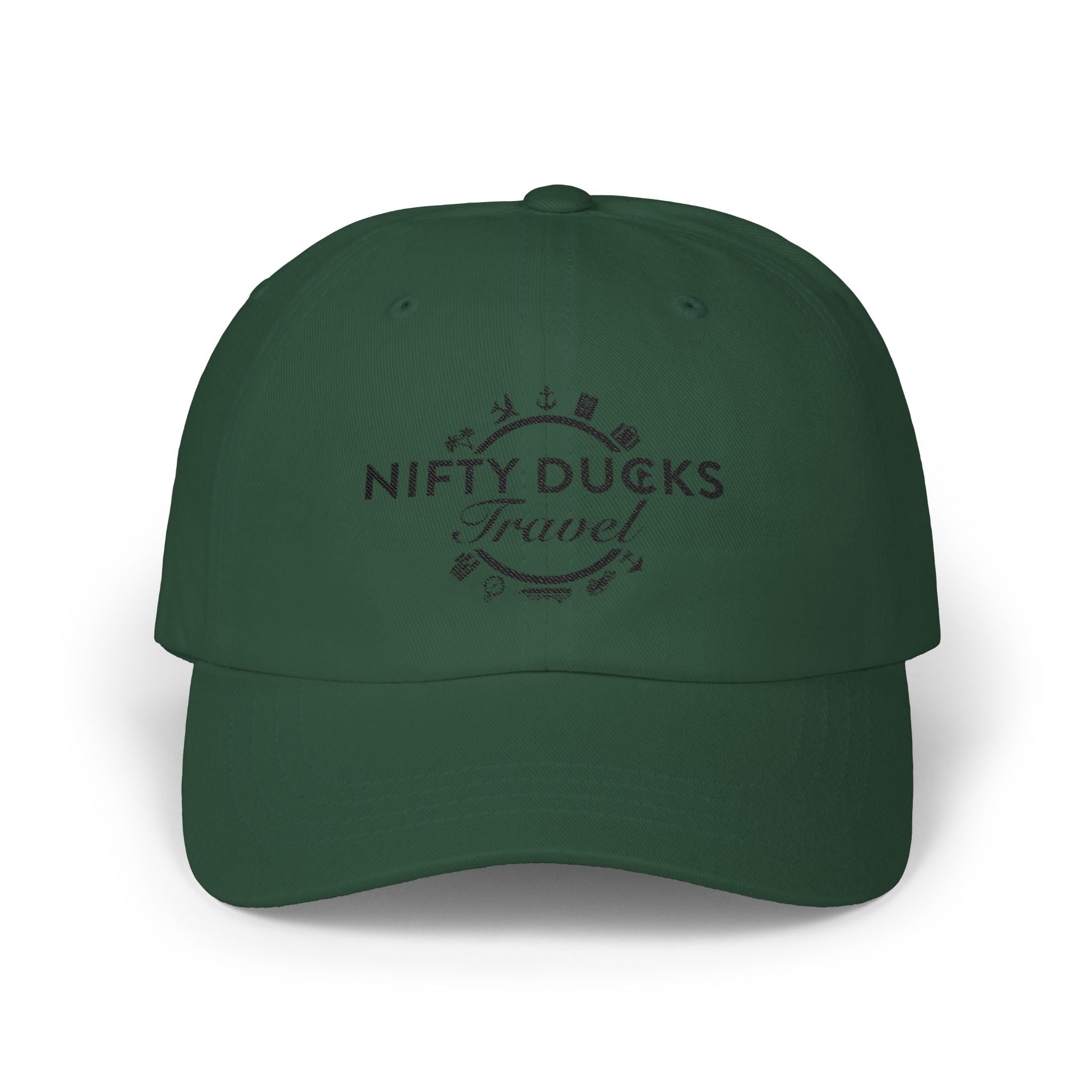 Nifty Ducks Travel Logo Classic Dad Cap - Perfect for Adventurers