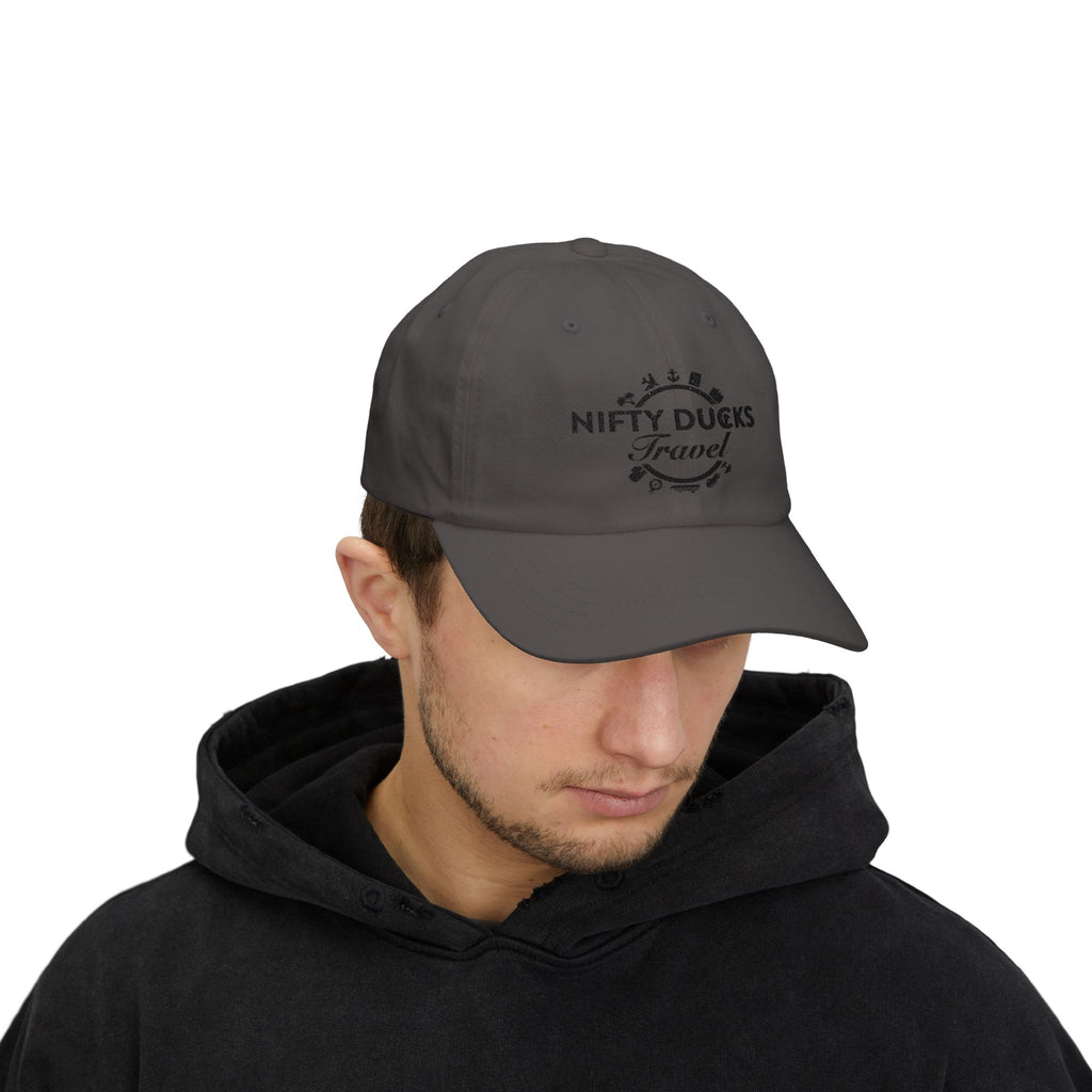 Nifty Ducks Travel Logo Classic Dad Cap - Perfect for Adventurers