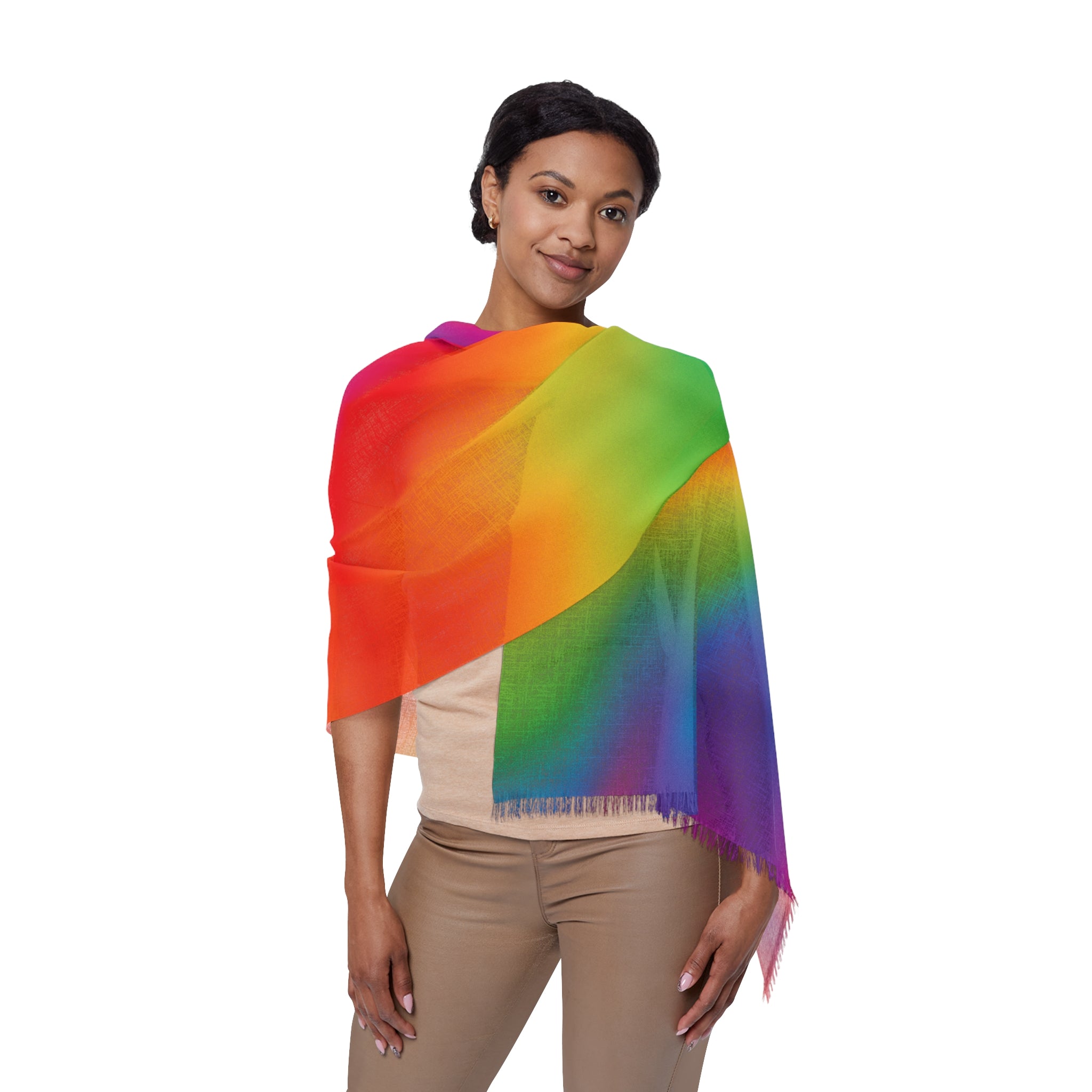 Travel in Technicolor - Scarf - Lightweight Shawl, Perfect for Outdoor Events, Mothers Day Gift