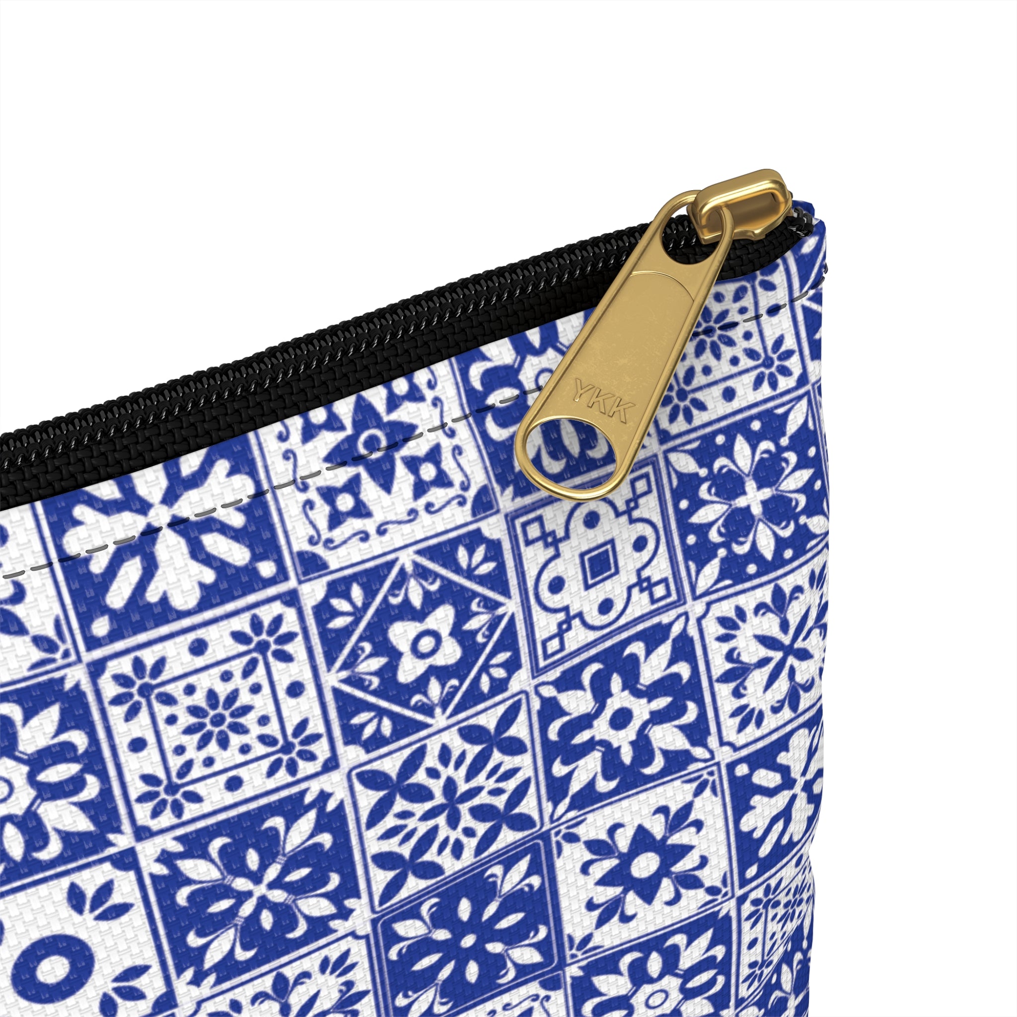 Mediterraneo Mosaic - Blue - Accessory Pouch - Perfect for Adventurers & Travelers