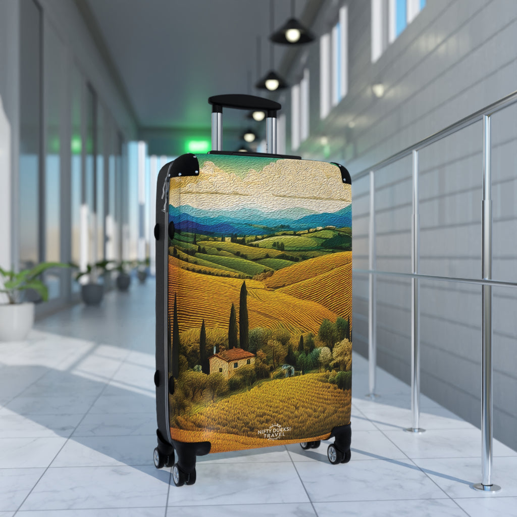 Italian Countryside - Suitcase - Stylish Luggage for Adventurers