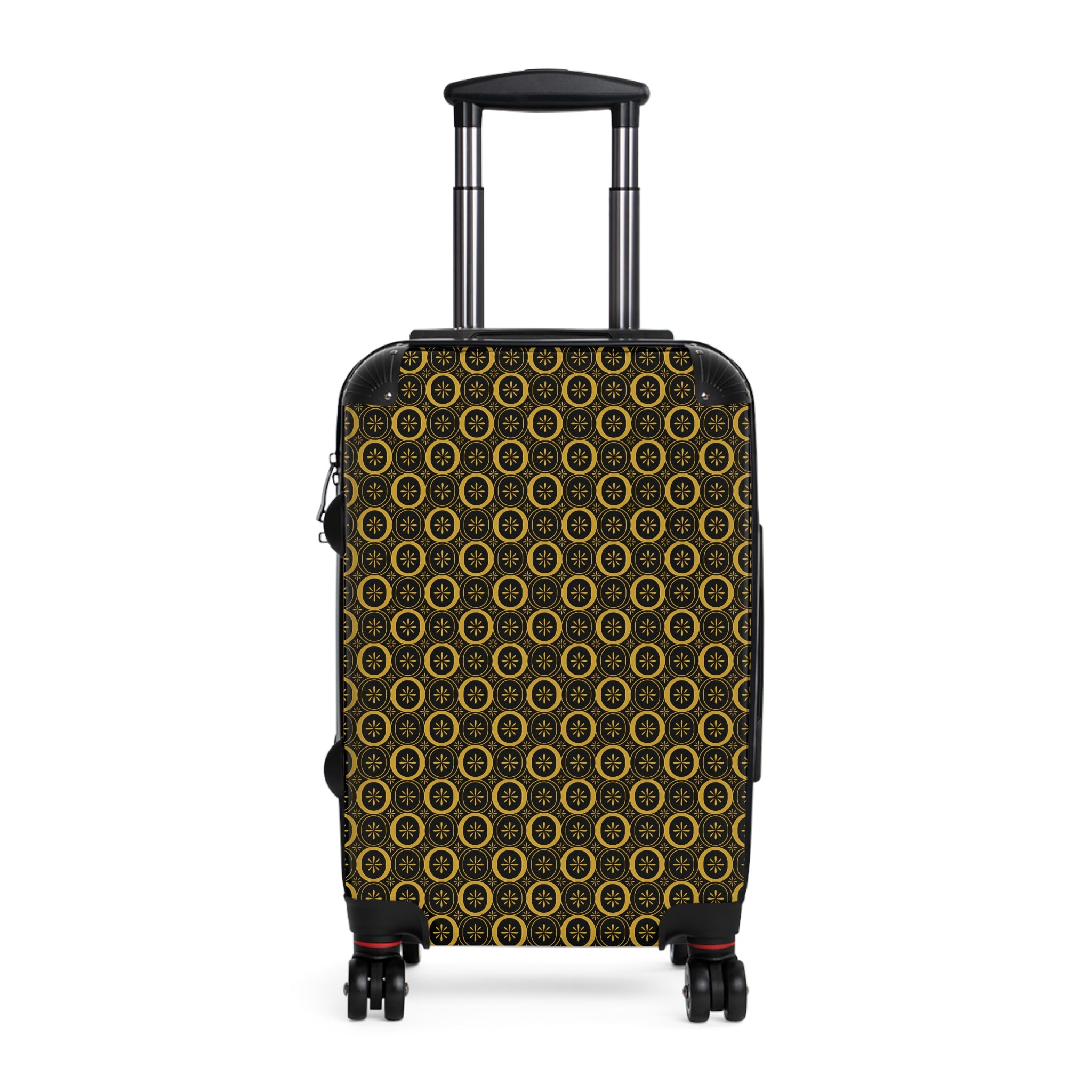 Solaris - Gold - Black - Suitcase - Stylish Luggage for Adventurers