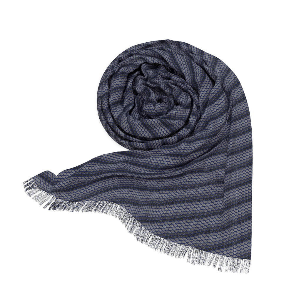 Tessara Noir - Midnight Mallard - Scarf - Lightweight Shawl, Perfect for Outdoor Events, Mothers Day Gift