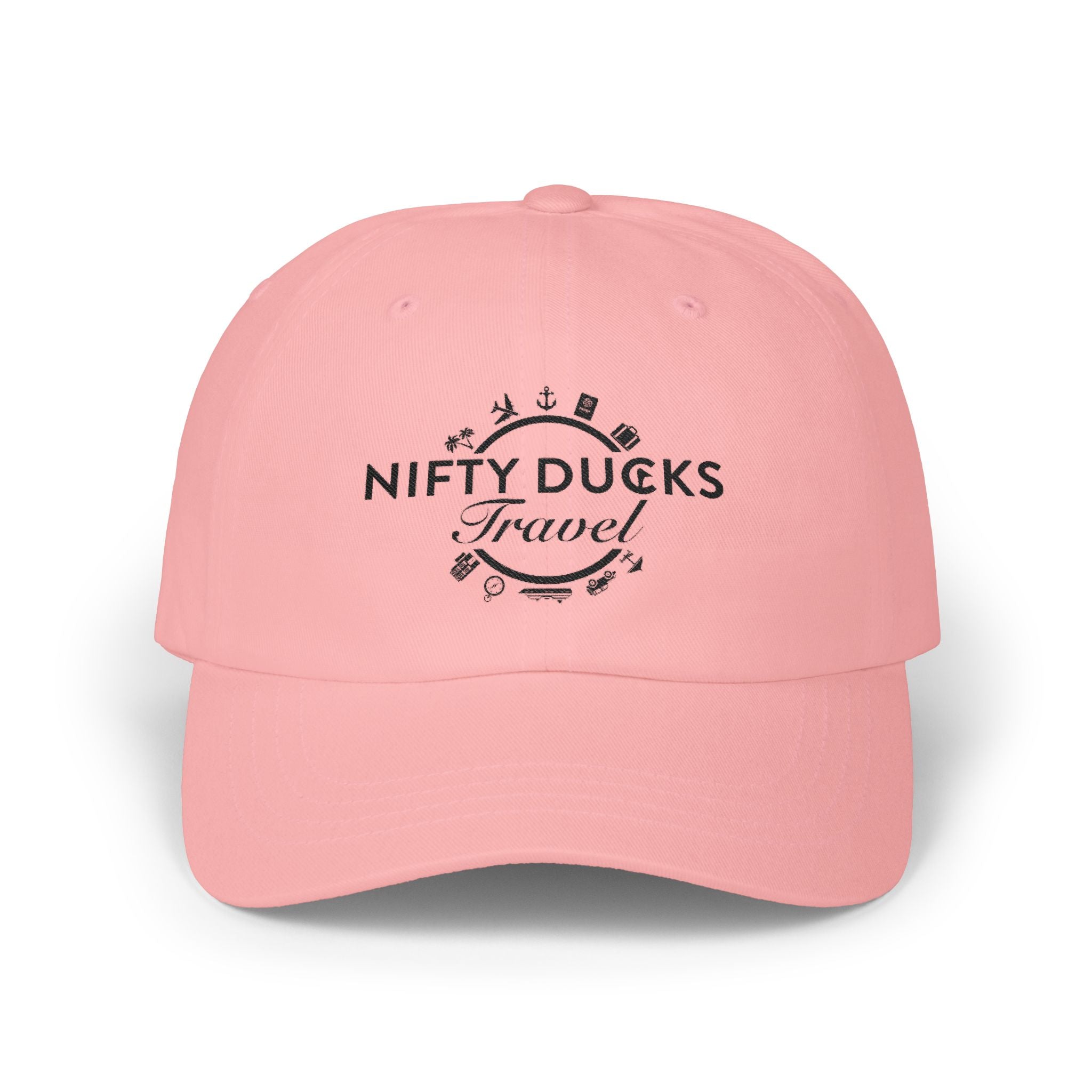 Nifty Ducks Travel Logo Classic Dad Cap - Perfect for Adventurers