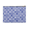 Mediterraneo Mosaic - Blue - Accessory Pouch - Perfect for Adventurers & Travelers