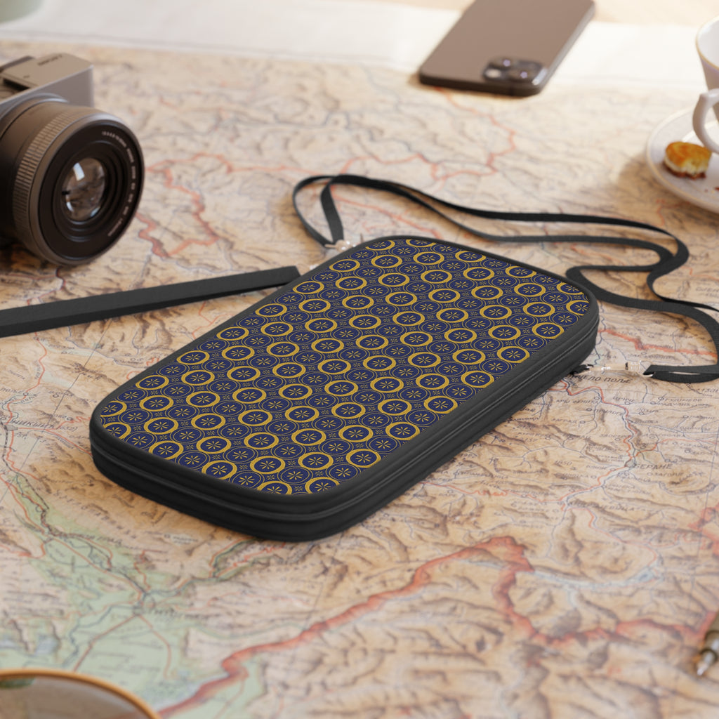Solaris - Midnight Mallard - Gold - Passport Wallet - Perfect for Adventurers & Travelers