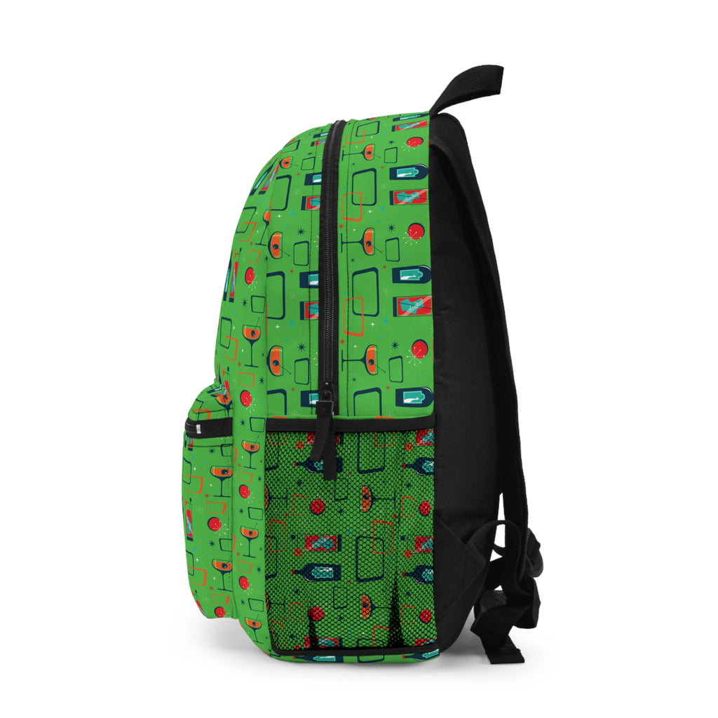 Cocktail Time - Lime Green - Backpack - Travel Bag