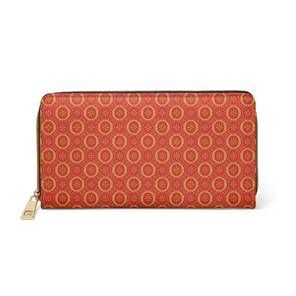 Solaris - Gold - Scarlet - Zipper Wallet - Travel Accessories