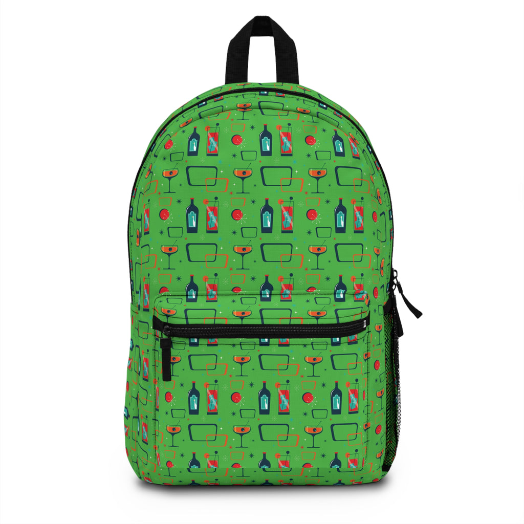 Cocktail Time - Lime Green - Backpack - Travel Bag