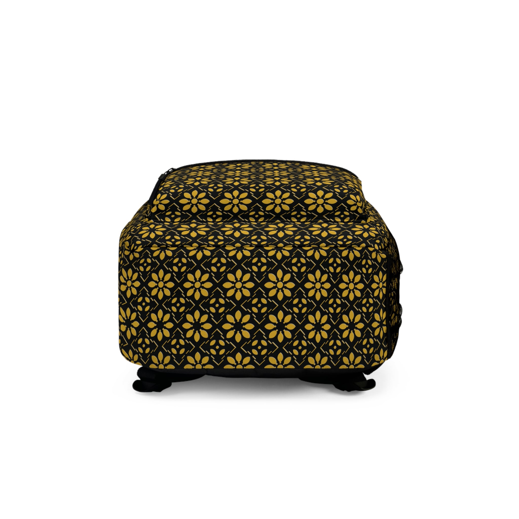 Florina - Gold - Black - Backpack - Travel Bag
