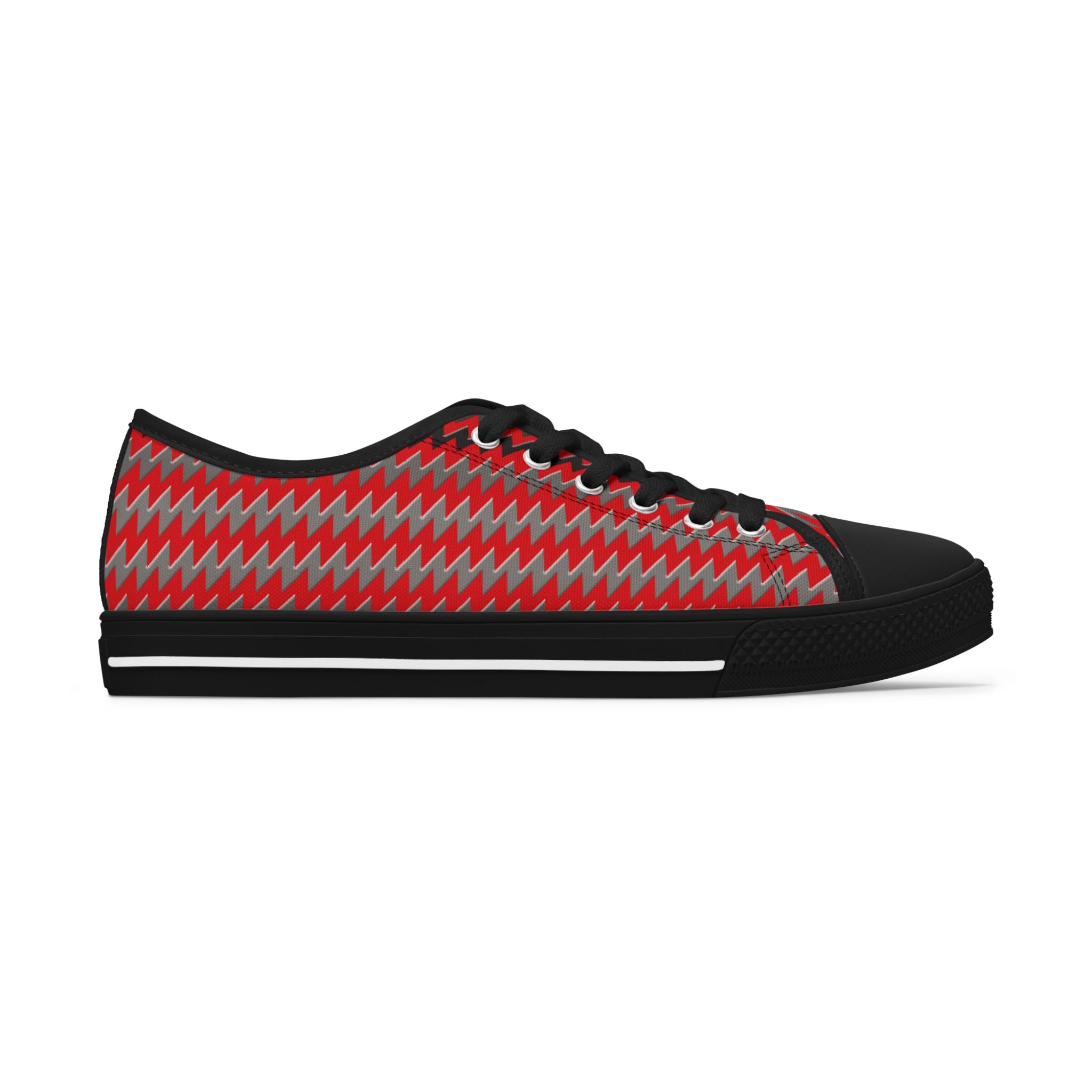 Kinetra - Scarlet - Women's Low Top Sneakers — Casual Canvas Shoes
