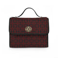 Symmetra - Scarlet - Black Waterproof Canvas Bag — Satchel for Everyday Commute