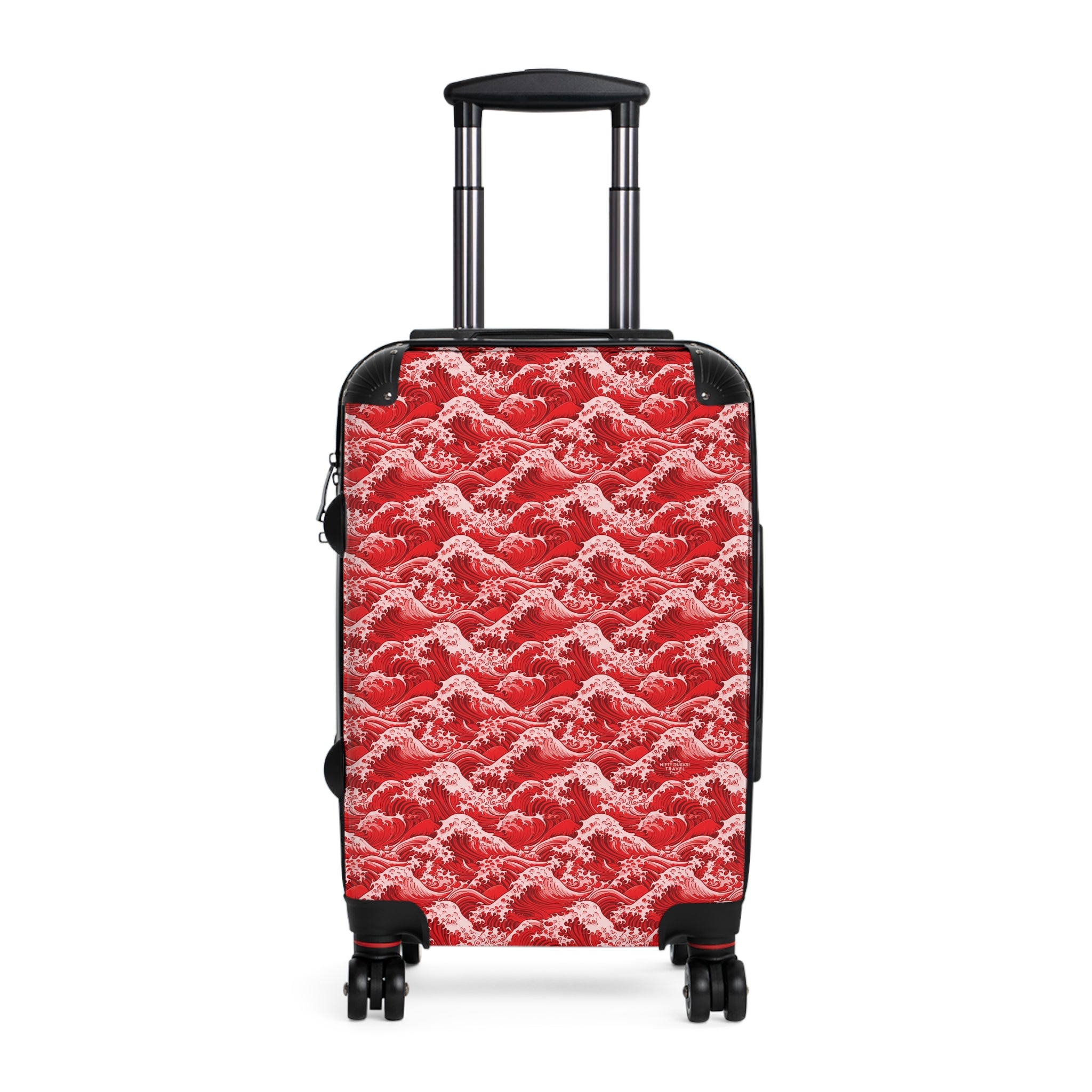 Tempest Tides - Red - Suitcase - Stylish Luggage for Adventurers