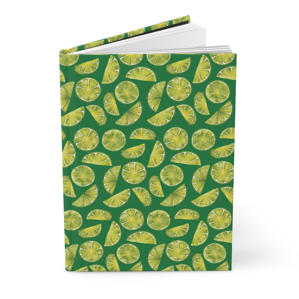 Zest Coast Vibes - Green - Hardcover Journal - Matte Finish