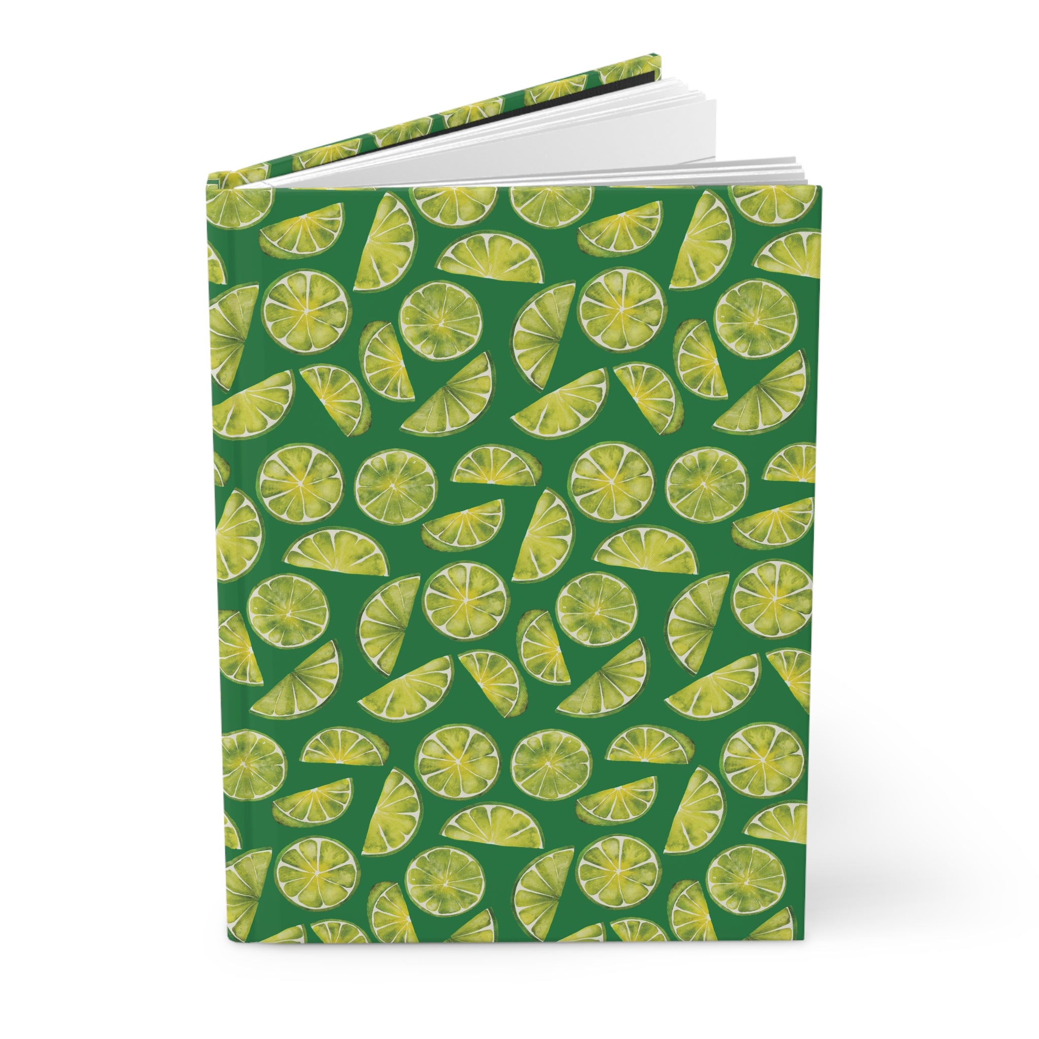 Zest Coast Vibes - Green - Hardcover Journal - Matte Finish