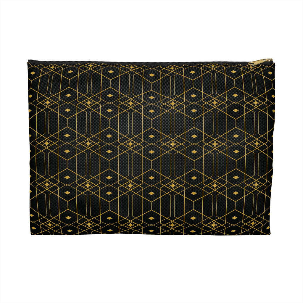 Dimetra - Gold - Black - Accessory Pouch - Perfect for Adventurers & Travelers