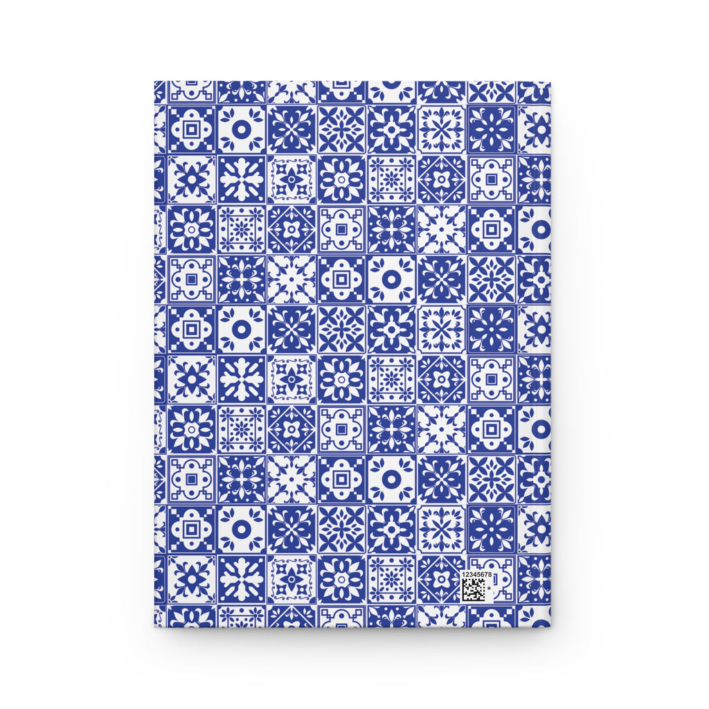 Mediterraneo Mosaic - Blue - Hardcover Journal - Matte Finish