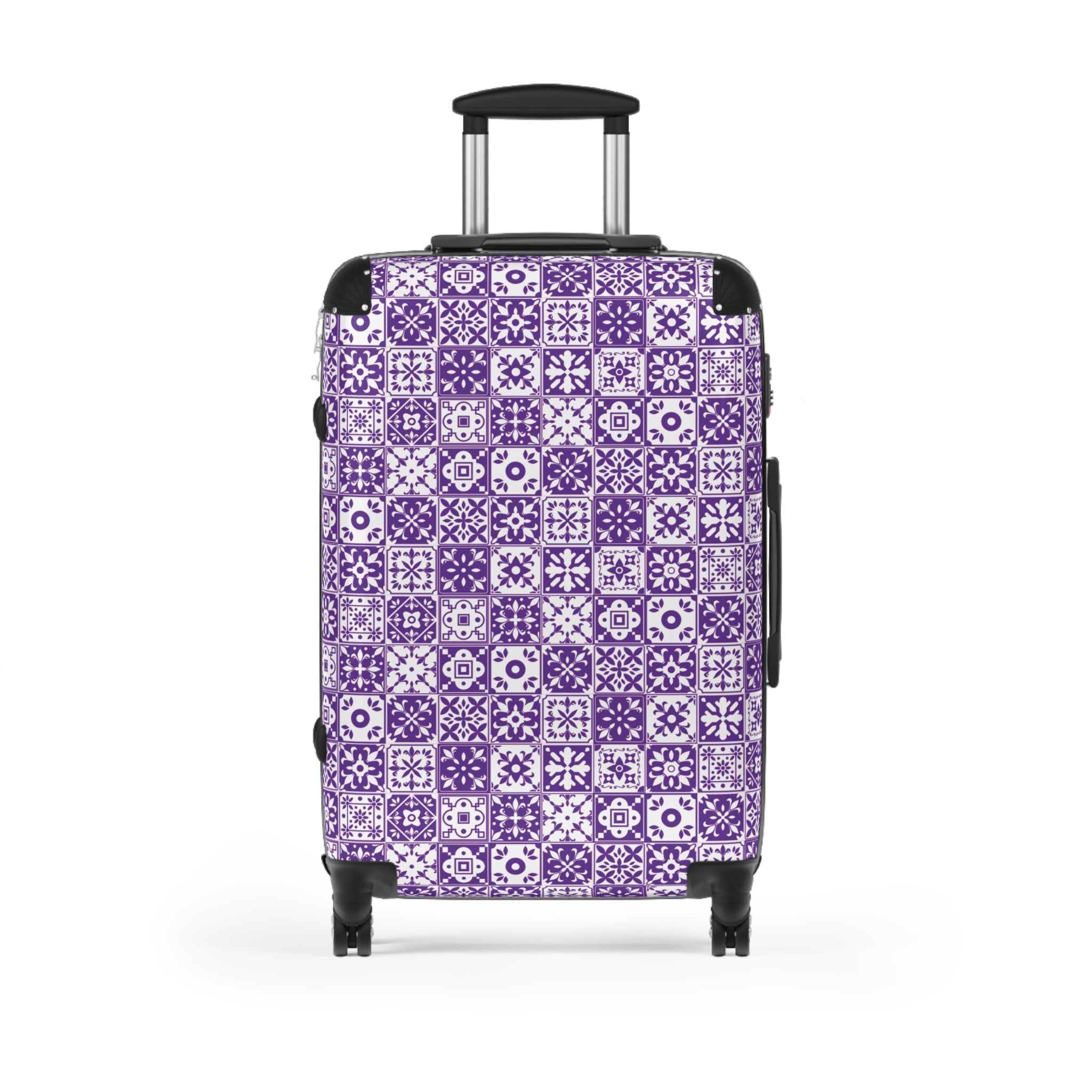Mediterraneo Mosaic - Purple - Suitcase - Stylish Luggage for Adventurers