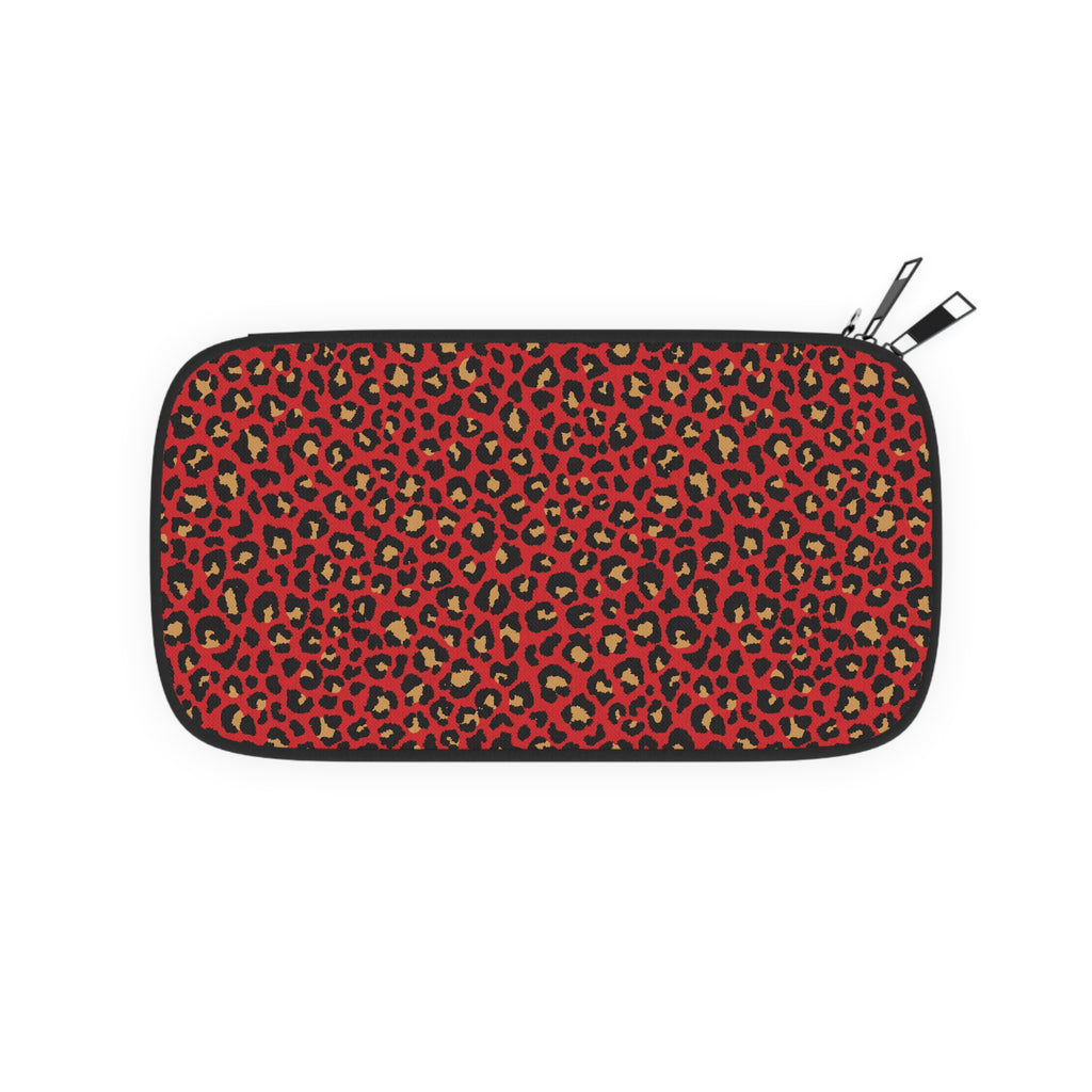 Spicy Kitty - Scarlet - Leopard Print - Passport Wallet - Perfect for Adventurers & Travelers