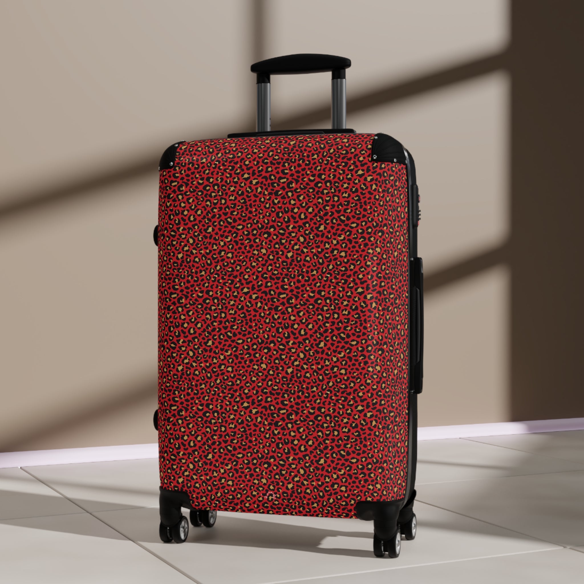 Spicy Kitty - Scarlet - Leopard Print - Suitcase - Stylish Luggage for Adventurers