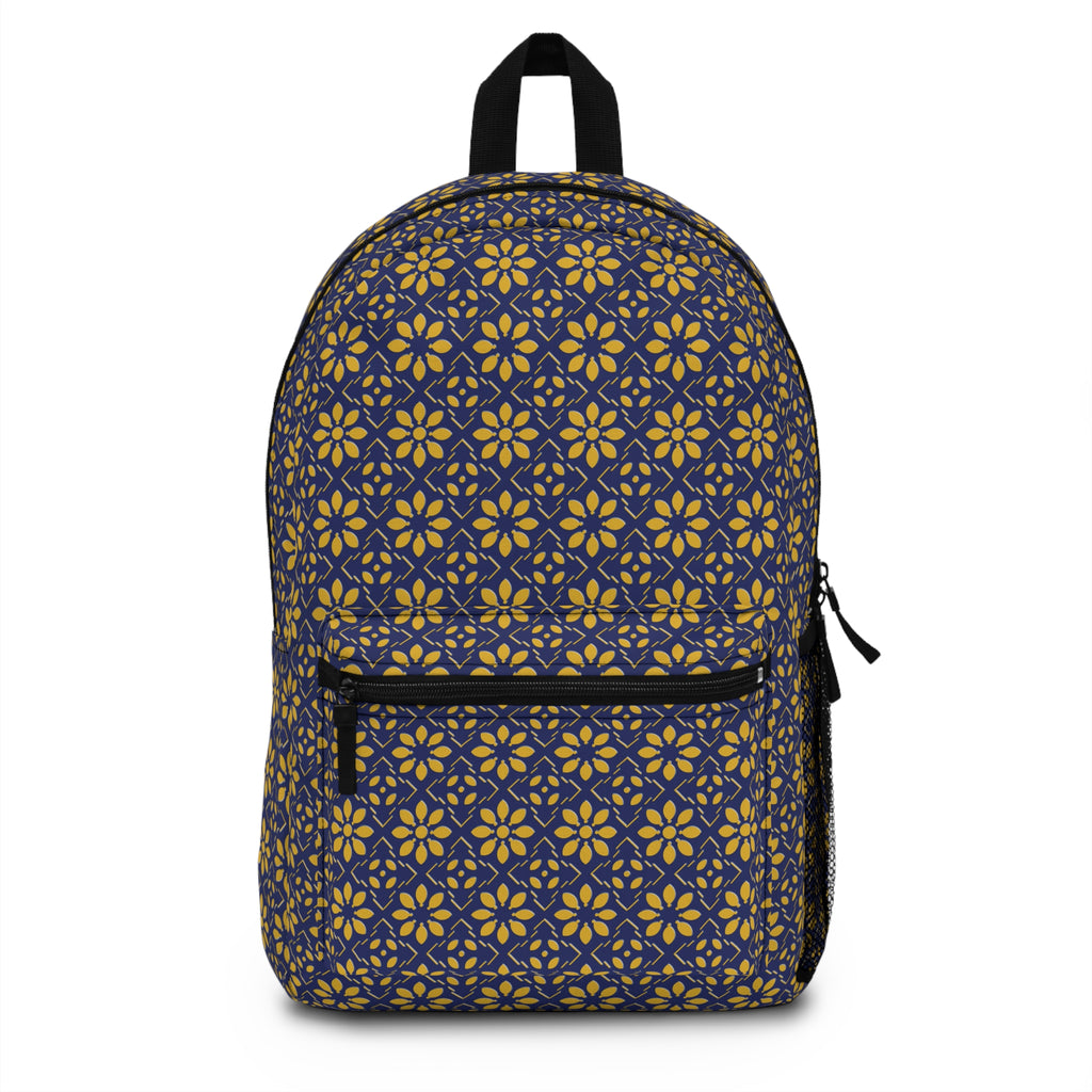 Florina - Gold - Midnight Blue - Backpack - Travel Bag