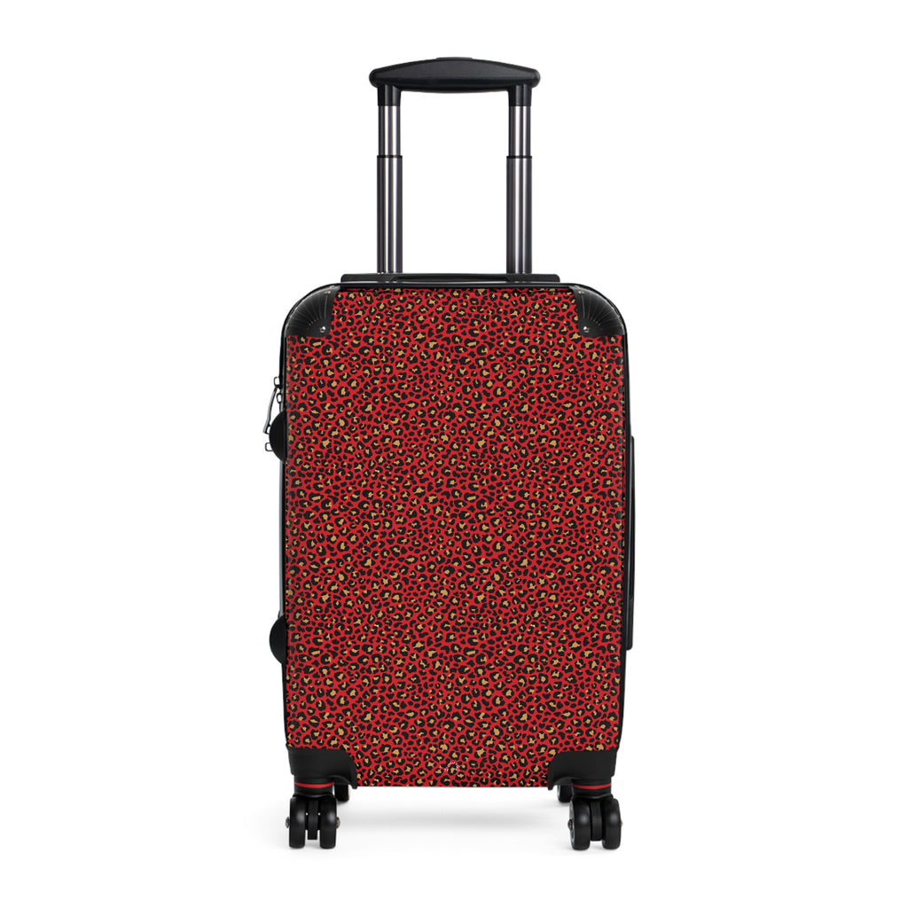 Spicy Kitty - Scarlet - Leopard Print - Suitcase - Stylish Luggage for Adventurers